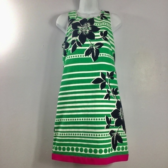 Eliza J Sleeveless Floral Shift Dress - Picture 3 of 7